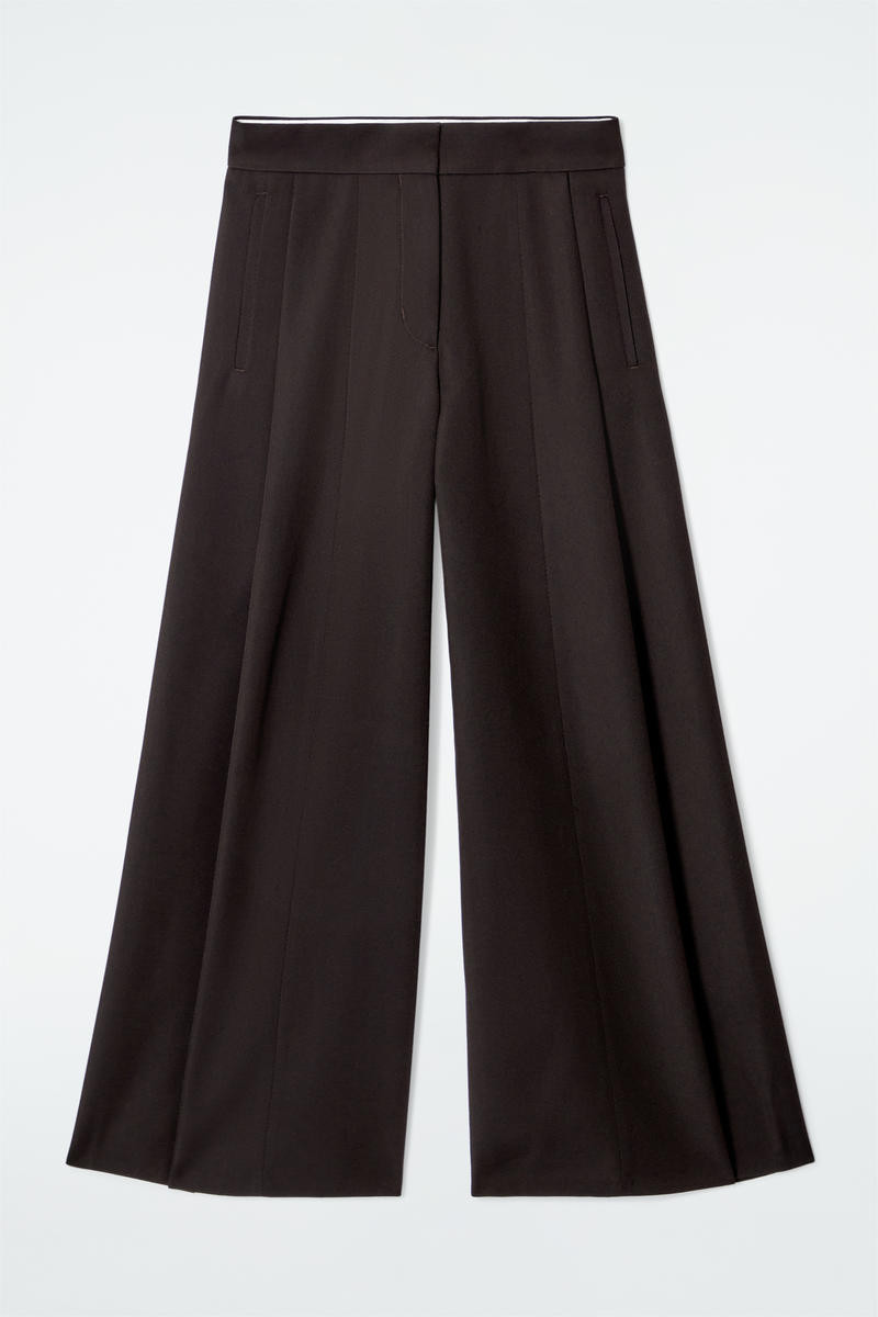 Relaxed Wool-Blend Wide-Leg Pants | COS (US)