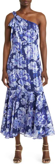 Londra Print One-Shoulder Maxi Dress | Nordstrom