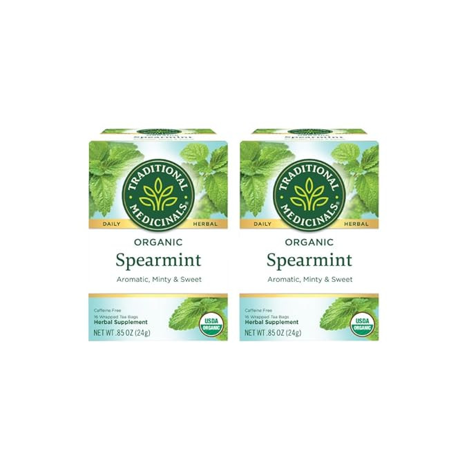 Traditional Medicinals Organic Tea - Spearmint 16 Bags (Pack of 2) | Amazon (US)