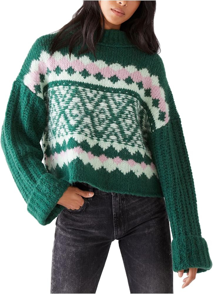 Free People Women's Alpine Pullover | Amazon (US)