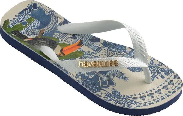 x FARM Rio Toucan Flip Flop (Women) | Nordstrom