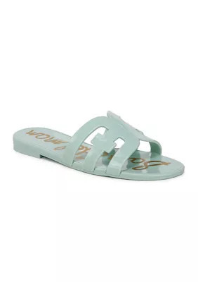 Sam Edelman Women's Bay Jelly Sandals, Mint, 9M | Belk