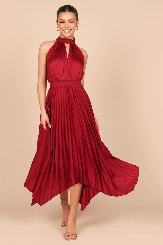 Dominique Dress - Wine | Petal & Pup (US)