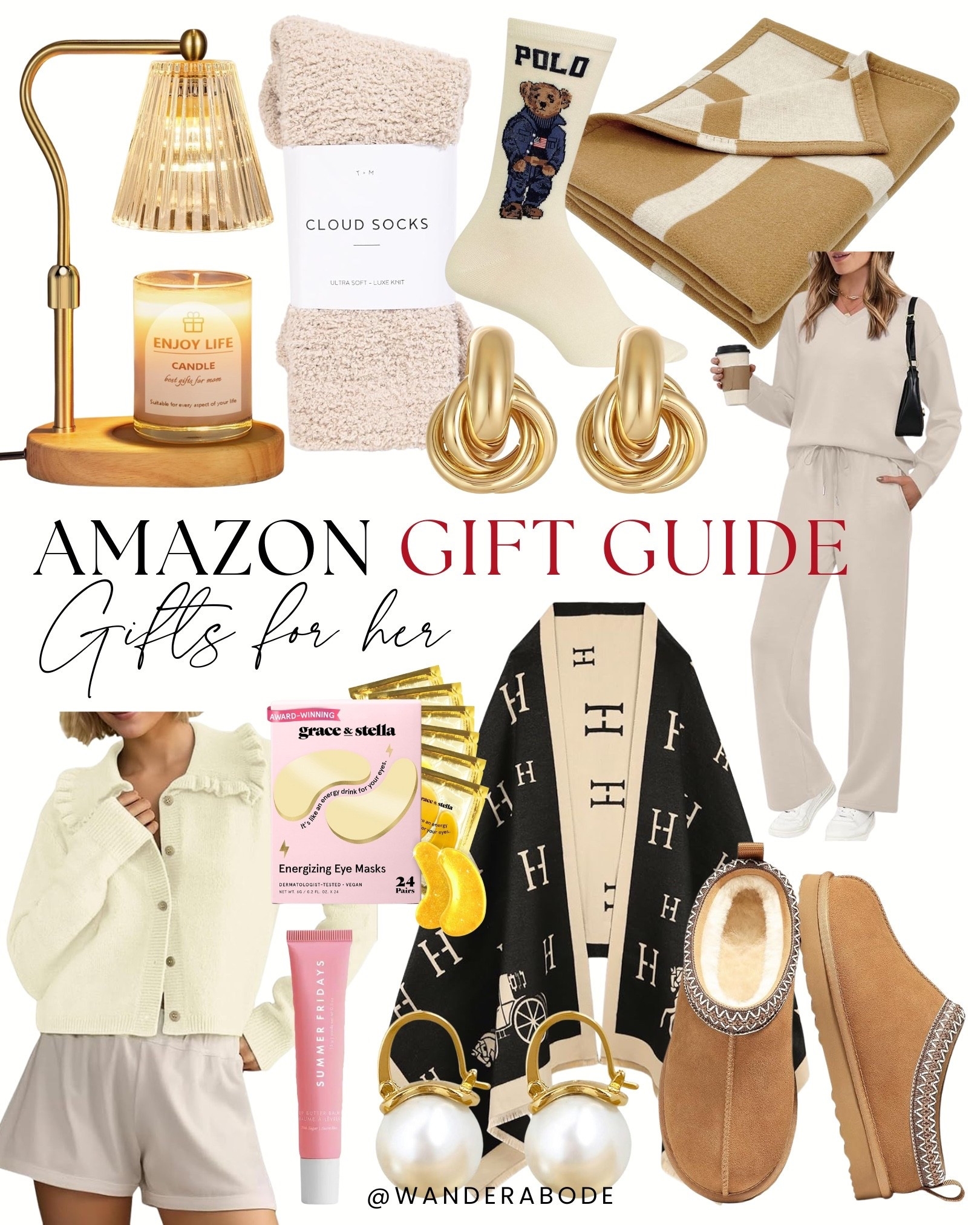 ✨ Amazon Gift Guide: Gifts for Her ✨
If you’re shopping for your mom, sister, best friend (or just treating yourself 😉), these cozy + chic finds are perfect! From luxe loungewear and gold jewelry to home essentials that make every day feel a little more elevated — everything here is affordable and available on Amazon. 

Keywords: Amazon gift guide, holiday gifts for her, cozy Amazon finds, affordable gifts, Christmas gifts for women, Amazon fashion, home decor gifts, beauty gifts, Amazon jewelry, winter gift ideas, LTK holiday edit, Amazon favorites for her

#LTKHoliday #LTKFindsUnder50 #LTKGiftGuide