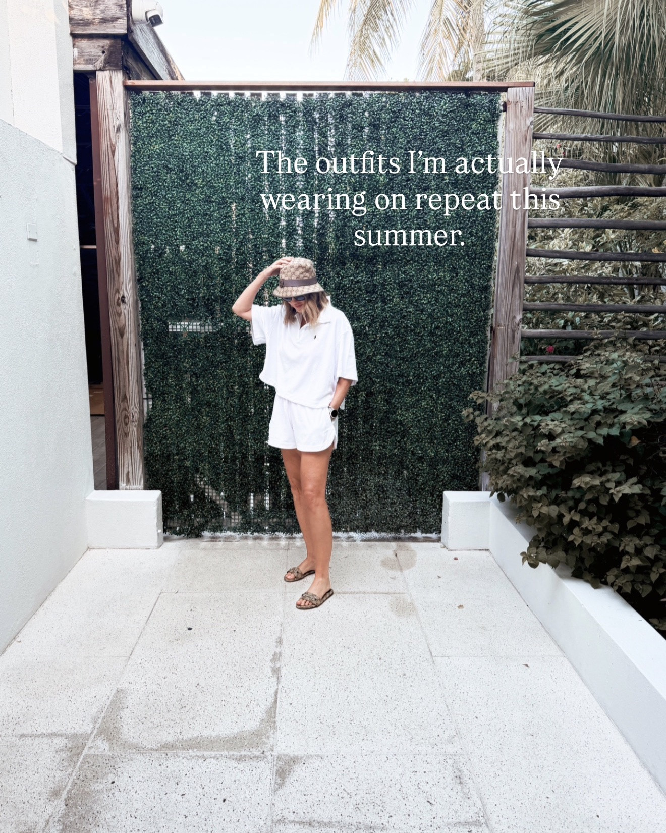 Outfits I’m wearing on repeat this summer as a 59 year old who loves mixing high and low fashion

#LTKOver40 #LTKootd #LTKSwim