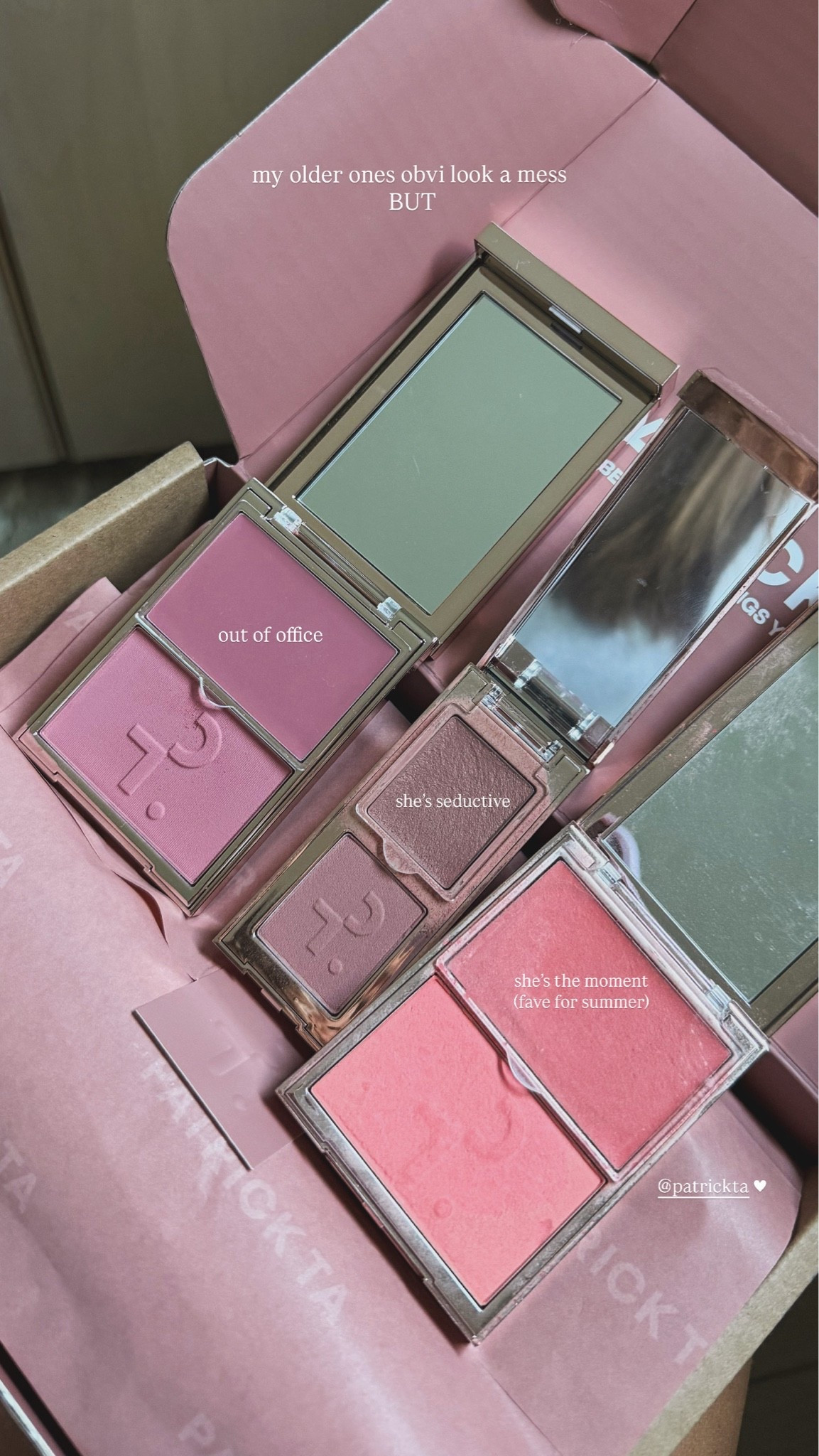 Patrick ta blush shades !! + blush brush

#LTKdayinmylife #LTKgrwm #LTKBeauty