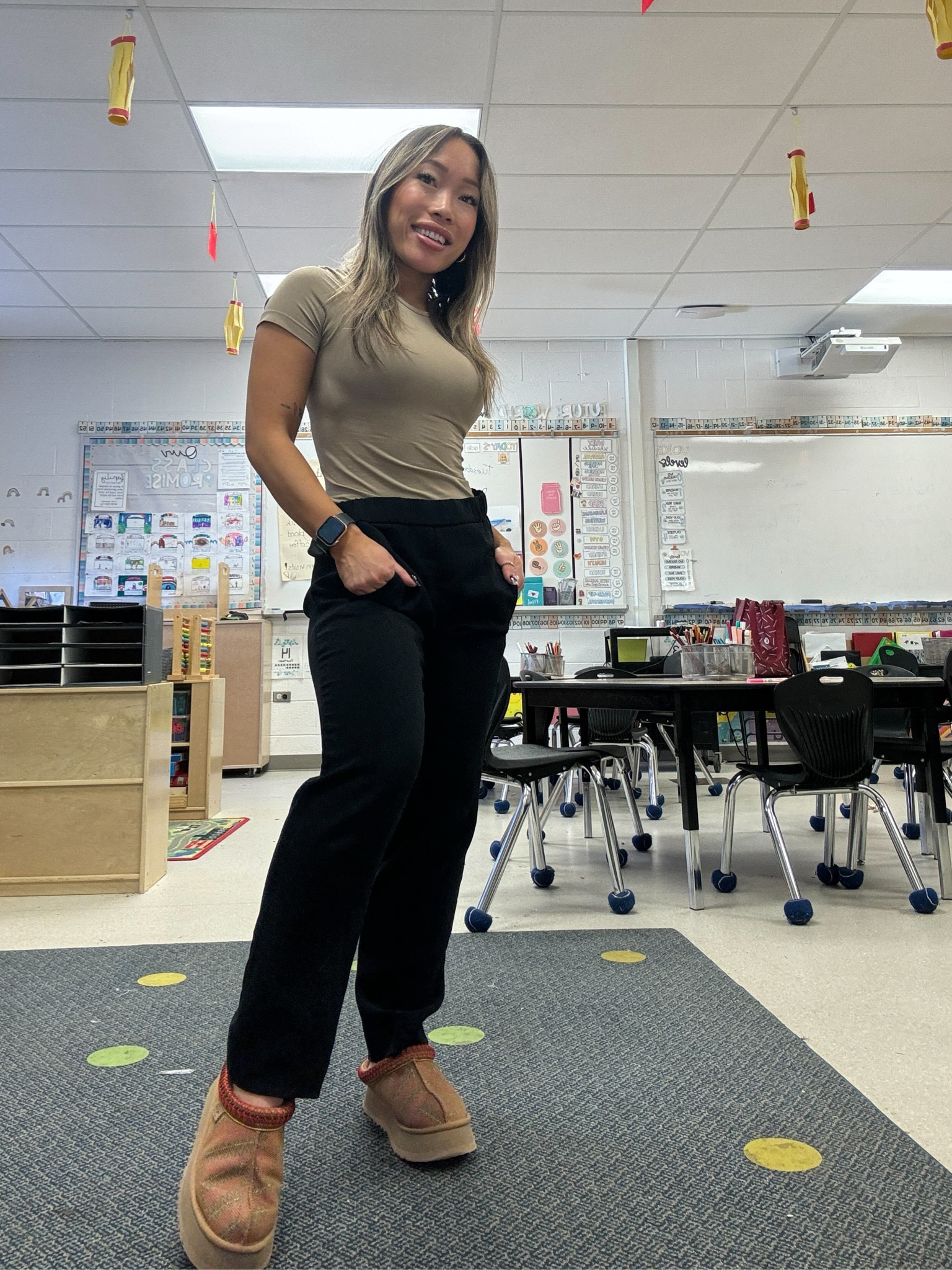 The comfiest work outfit and best fitting t shirt out there.

#LTKworkwear #LTKGiftGuide #LTKstyletip