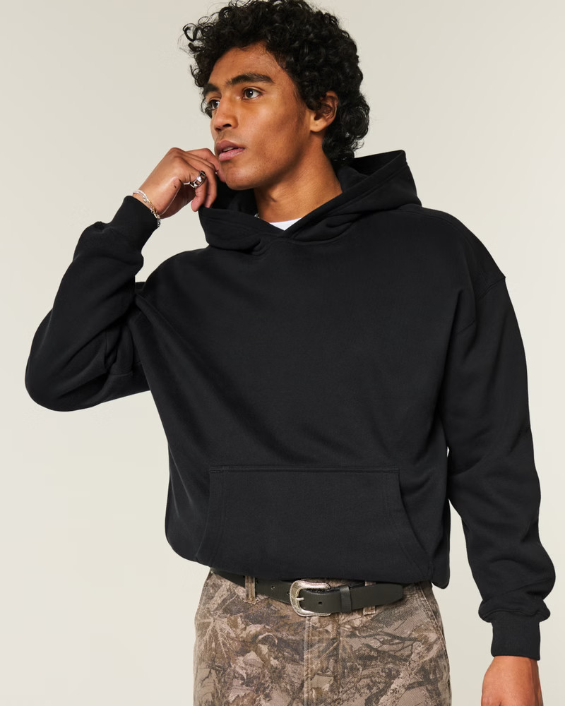 Light Wash Super Baggy Painter Jeans | Hollister (US)