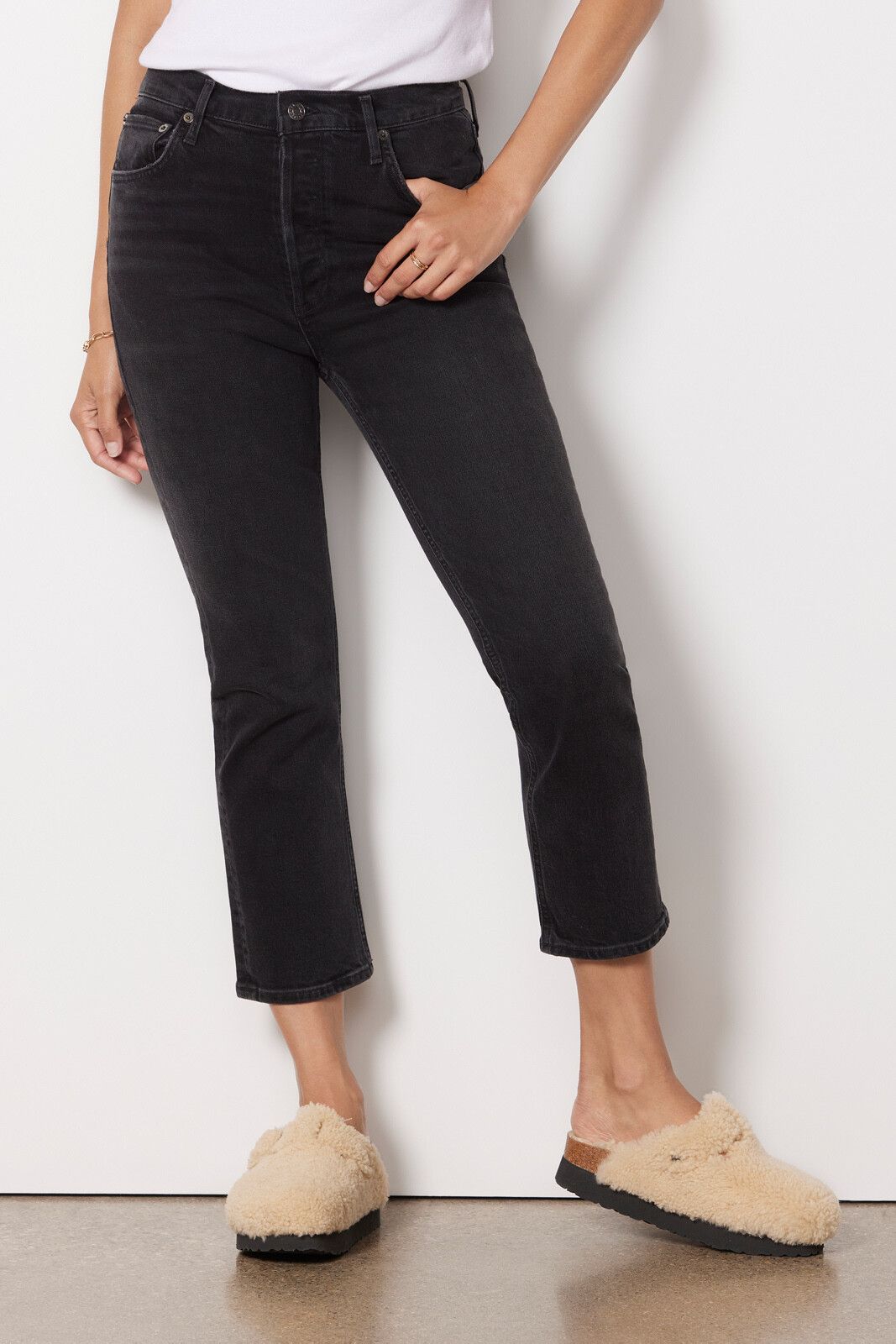 Riley High Rise Straight Crop Jean | EVEREVE