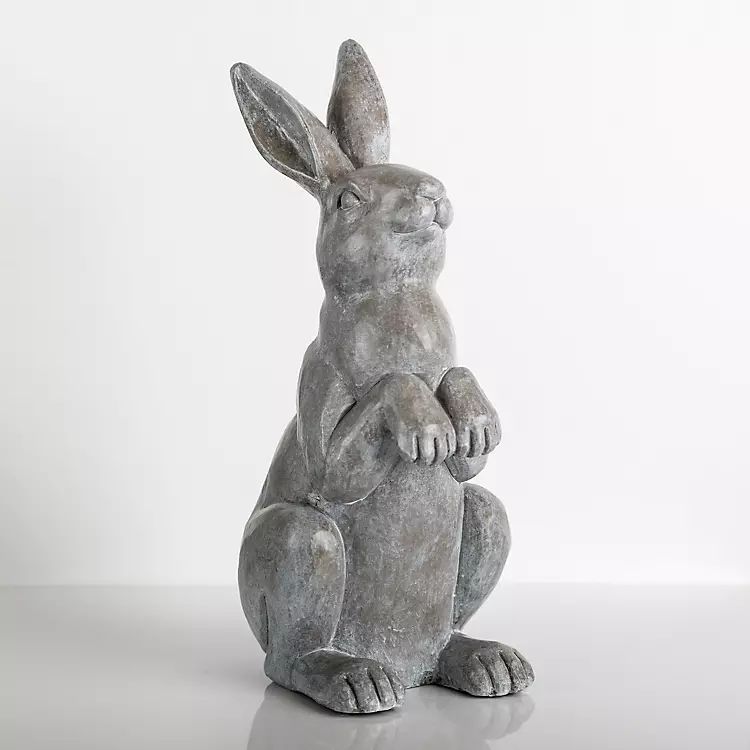 Tall Bunny Outdoor Statue | Kirkland's Home