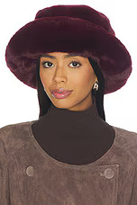 Brixton Dion Packable Winter Bucket Hat in Port from Revolve.com | Revolve Clothing (Global)