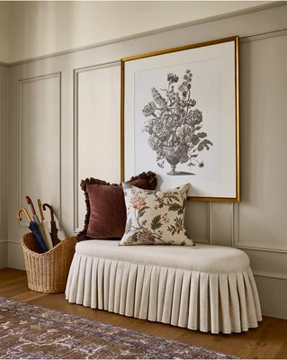 Bouquet in Vase Gray/40" x 46 | McGee & Co. (US)