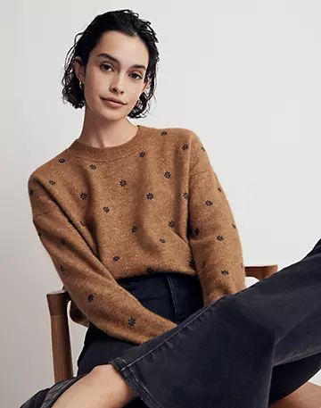 Embroidered Pullover Sweater | Madewell