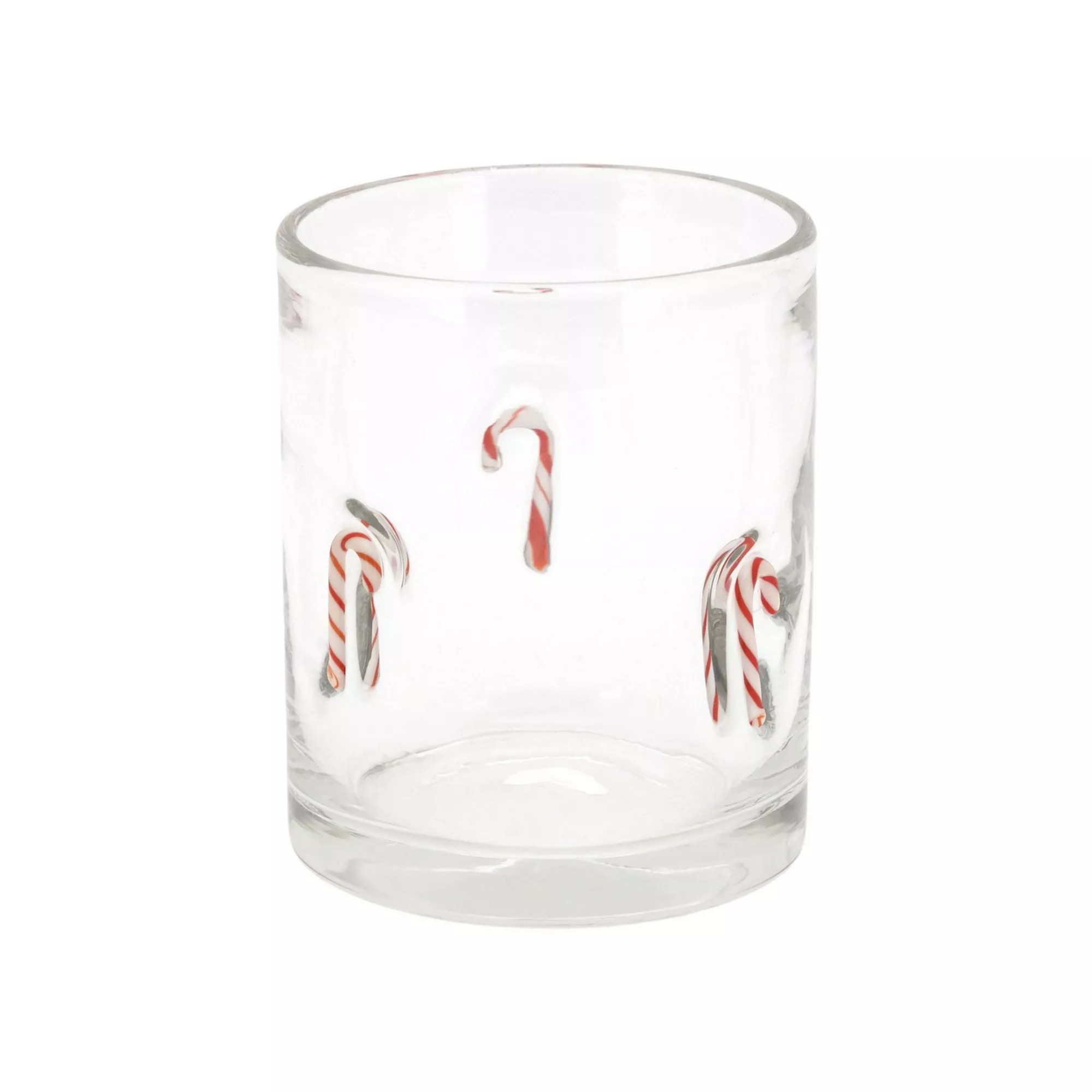 St. Nicholas Square® Candy Cane Icon Glass Tumbler | Kohl's