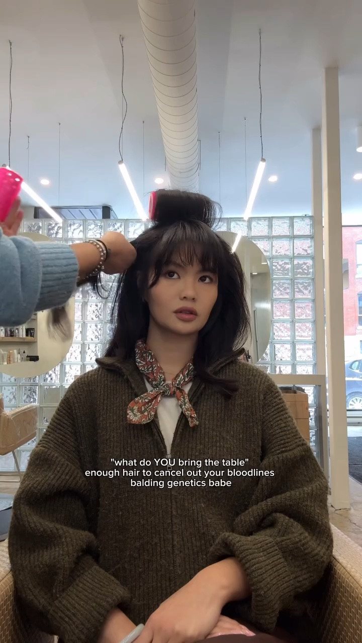 Men always asking women what they bring to the table, like their receding hairlines and bare minimum are a prized offering.