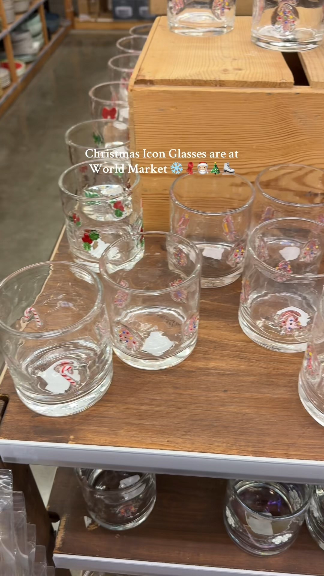 World Market Christmas Icon Glasses!! I’m in love with them all!! Low stock so snag while you can!! 

#LTKFindsUnder50 #LTKSeasonal #LTKHome
