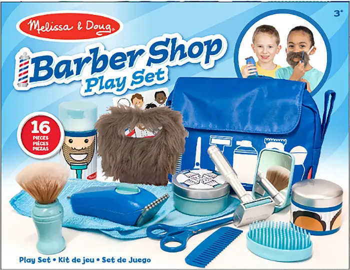 Melissa & Doug Barber Shop 16-Piece Playset | Nordstrom | Nordstrom