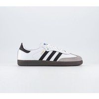 Adidas Samba Og Trainers White Black Granite Leather,White,Black | Offspring (UK)