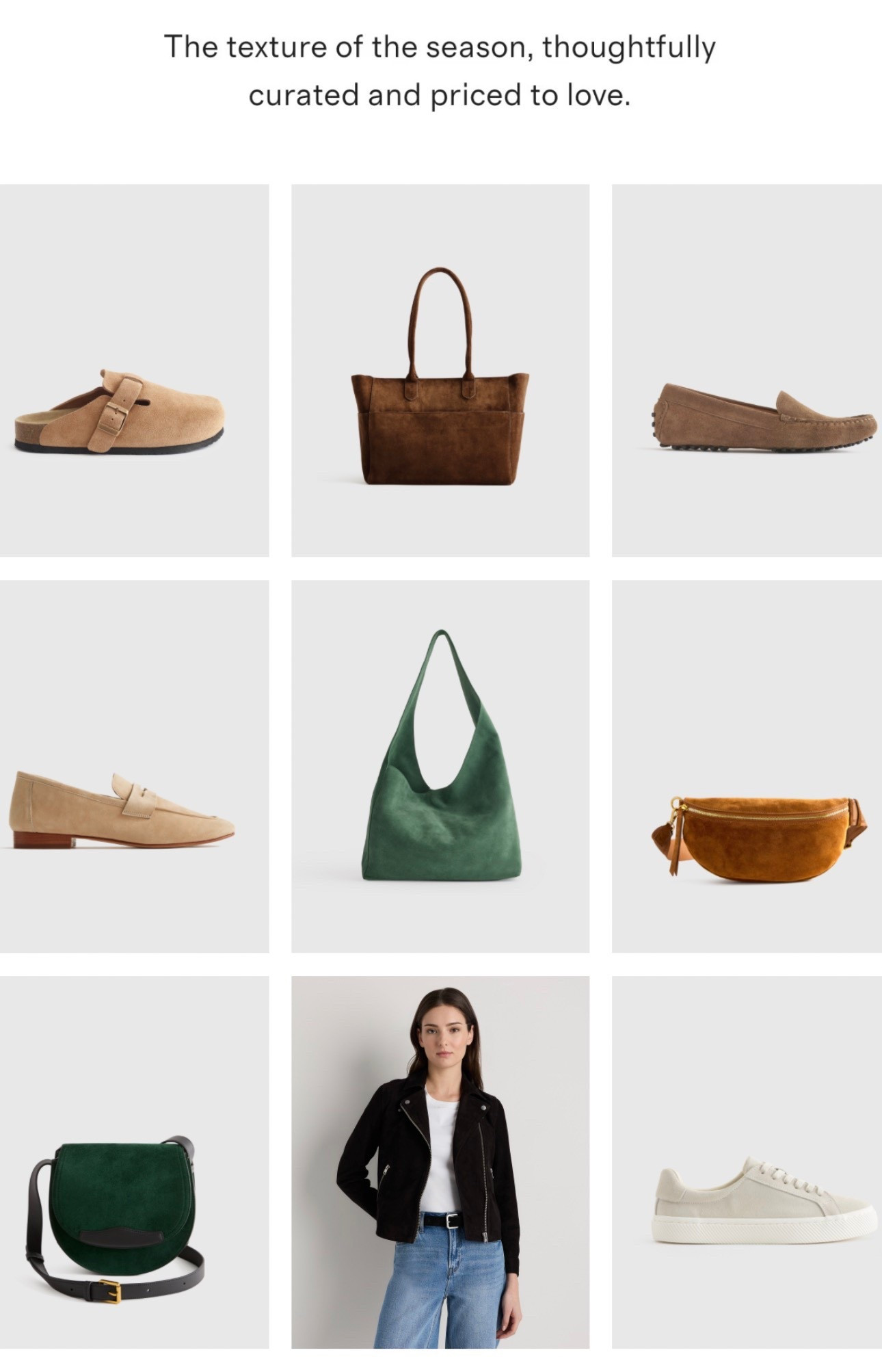 Suede Mode on @Quince  #ltkstyle #

#LTKPetite #LTKootd #LTKSeasonal