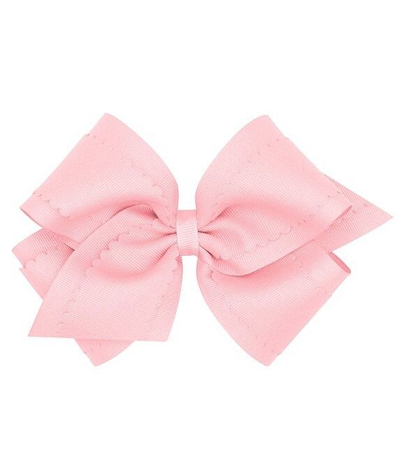 Copper Key Girls King Scallop Grosgrain Hair Bow | Dillard's | Dillard's