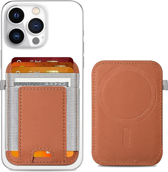 For Magsafe Wallet, Stronger Magnetic Wallet for iPhone 17/16/15/14/13/12 Series, Magnetic Card H... | Amazon (US)