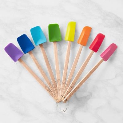 Flour Shop Mini Spatulas, Set of 8 | Williams-Sonoma