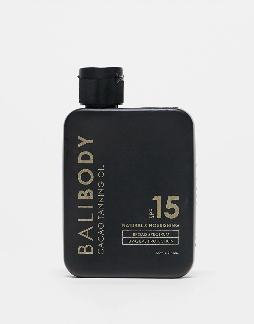 Bali Body Cacao Tanning Oil SPF 15 100ml-No colour | ASOS (Global)