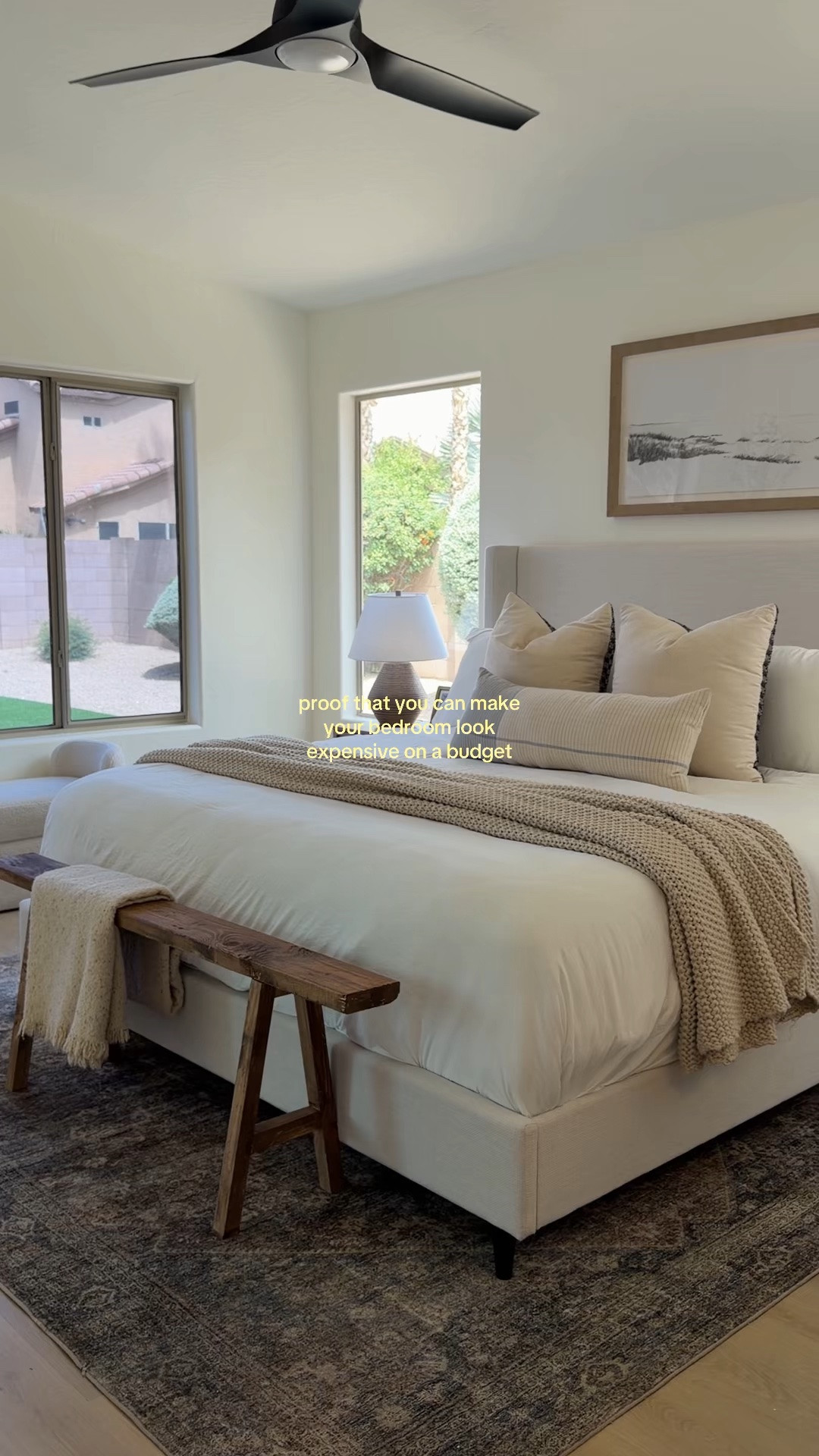 Budget friendly primary bedroom decor 🫶🏻 #wayfair #walmart

#LTKHome