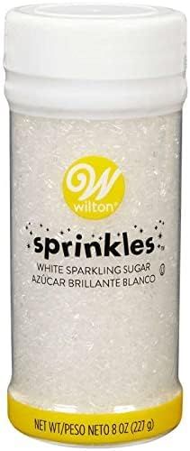 Wilton White Sparkling Sugar, 8 oz. | Amazon (US)