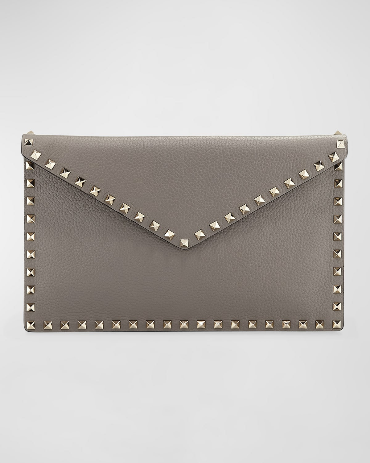 Rockstud Large Envelope Clutch Bag | Neiman Marcus