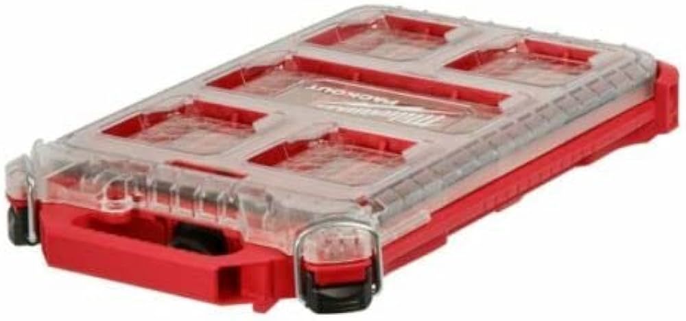 48-22-8436 for Milwaukee PACKOUT Small Parts Organizer 5 Compartment Low Profile Compact | Amazon (US)