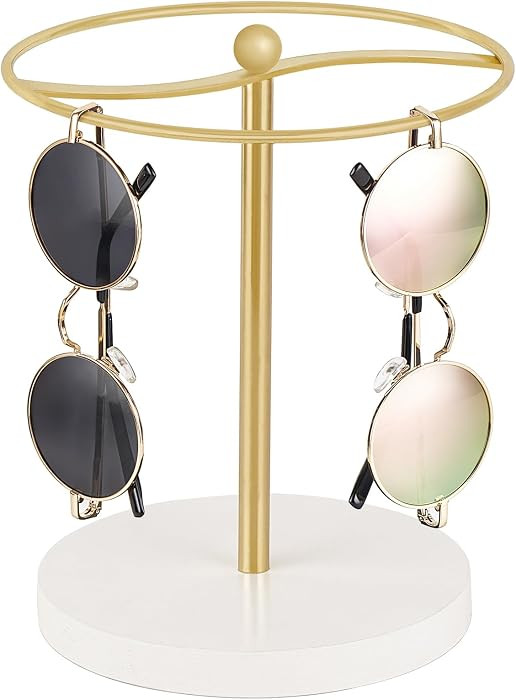 Mkono Sunglasses Organizer Glasses Holder Stand Sunglass Storage Display Eyeglasses Rack for up t... | Amazon (US)