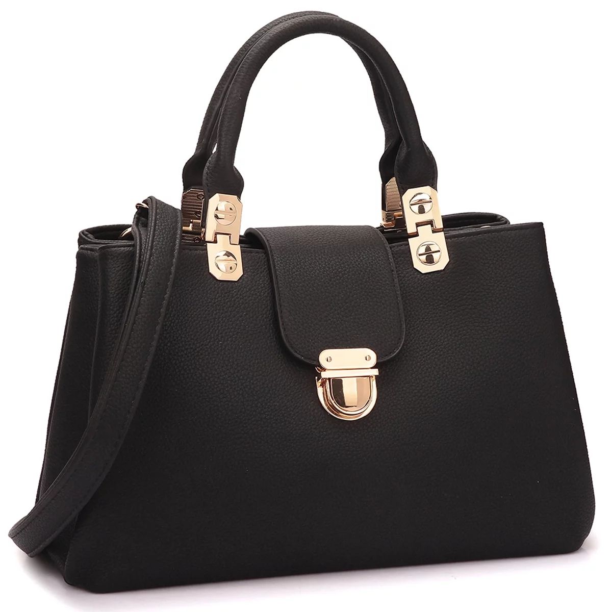 Dasein Women Satchel Handbags Top Handle Purse Medium Tote Bag Vegan Leather Shoulder Bag - Walma... | Walmart (US)