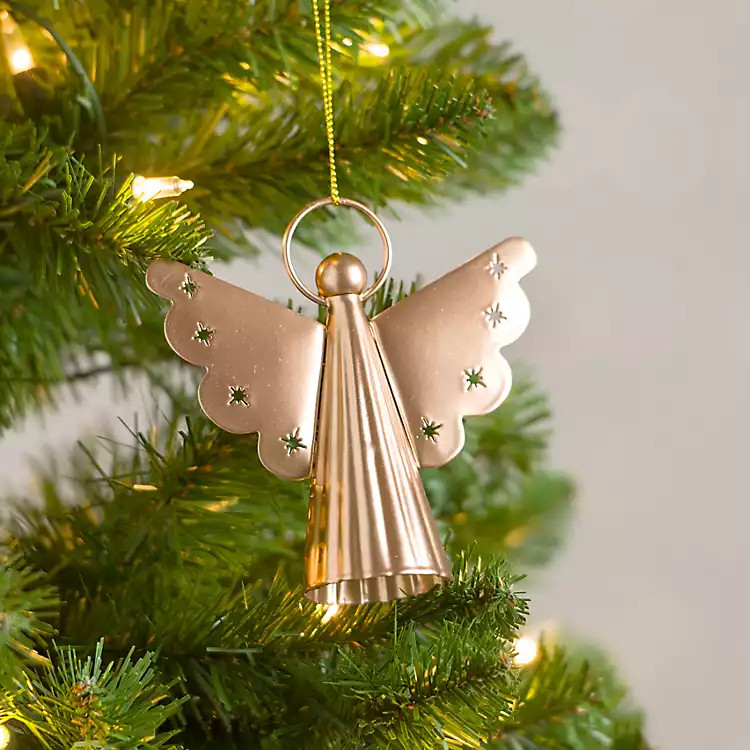 Gold Angel Christmas Ornament | Kirklands