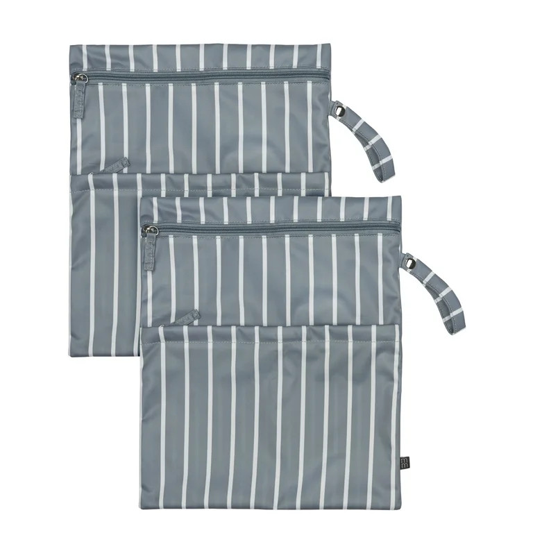 Modern Moments By Gerber Wet/Dry Bag, 2-Piece, Neutral Teal | Walmart (US)