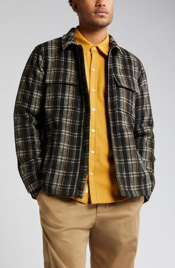 Open Edit Zip Front Shirt Jacket | Nordstrom | Nordstrom