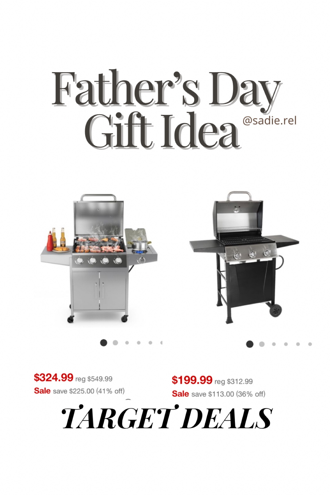 Target sale: Father day gift guide ideas 

Grilling, grills, bbq, outdoor, patio, costway, propane, grill boss, flash, deal, summer, tools

#LTKGiftGuide #LTKfamily #LTKFind