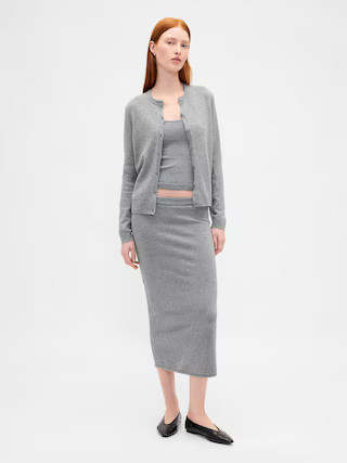 CashSoft Stretch Midi Skirt | Gap (US)