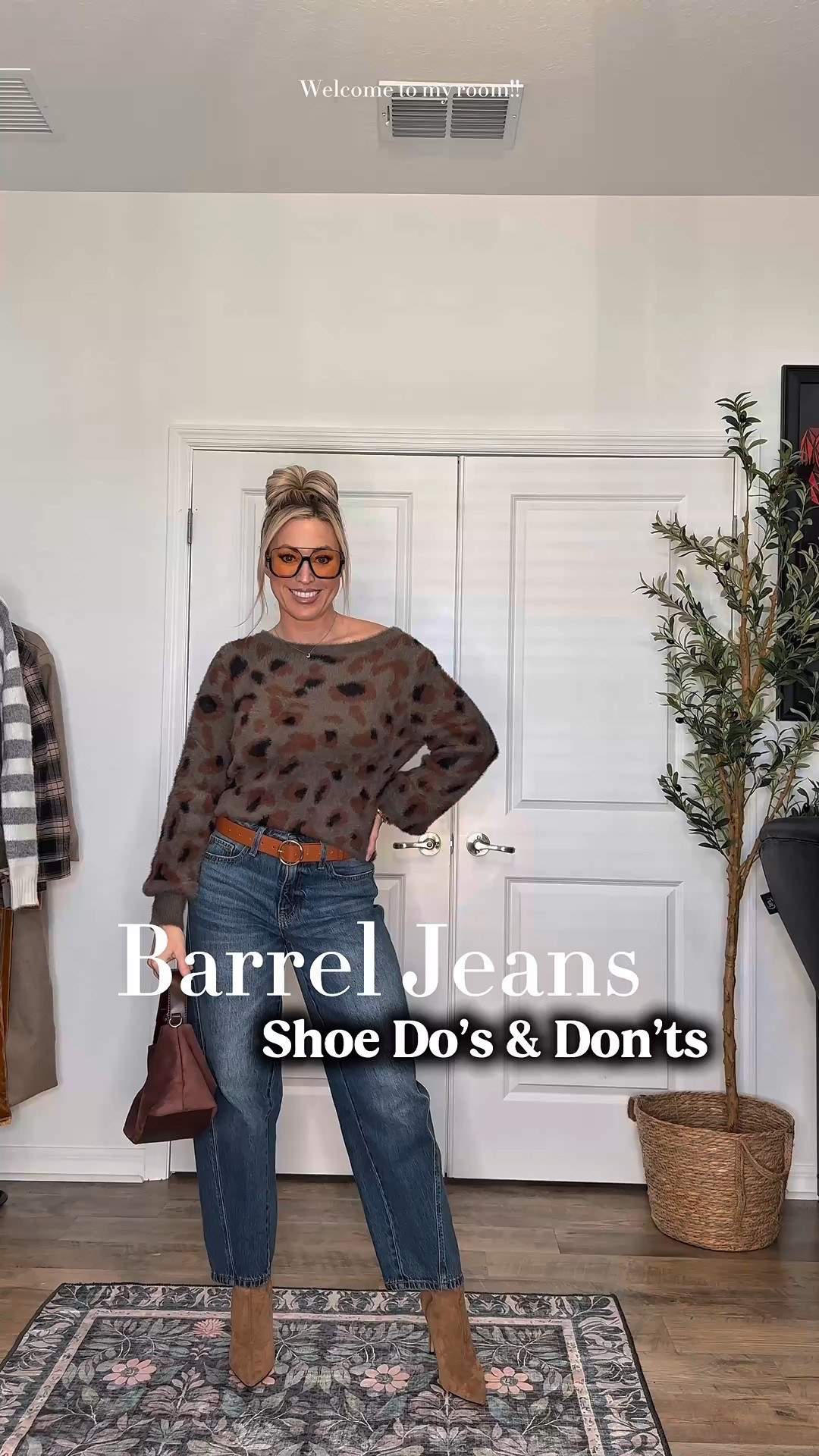 Barrel jeans are trending hard right now… but the shoes make or break the outfit, sis. 👀

Here are the exact do’s + don’ts to make your barrel jeans look elevated, flattering, and so millennial-mama chic.

✨ DO:
• Show a little ankle (trust me, it lengthens!)
• Pair with heeled loafers, clogs, or sock booties
• Go for sneakers that are sleek + not bulky
• Try sandals or heels if you want extra height

❌ DON’T:
• Wear super chunky shoes that make the leg look wide
• Cut the line of the leg with mid-ankle bulky boots
• Cover the hem completely — you lose the shape

I’m wearing size 4 in these Walmart barrel jean — comfy, flattering, and surprisingly easy to style once you get the shoe formula right. 🙌

Save this for your next outfit moment — it’ll change the way you wear them!

✨ 👉 Follow me on LTK for daily styling hacks + Walmart & Target finds
⬇️ Tap to shop everything I styled
👉 Save this post before your next outfit try-on. 

#BarrelJeans #HowToStyle #OutfitTips #LTKStyle #AffordableFashion #MillennialMomStyle #StyleHacks #OOTDInspo #WalmartFashion #TargetStyle #2024FashionTrends #LTKFinds #FashionEducation #DoAndDont #EverydayStyle


#LTKOver40 #LTKmomlife #LTKFindsUnder50