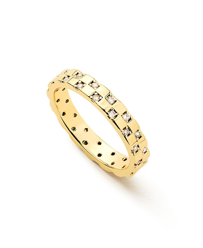 Ana Luisa Brass Gold Band Eden Ring | Bloomingdale's (US)