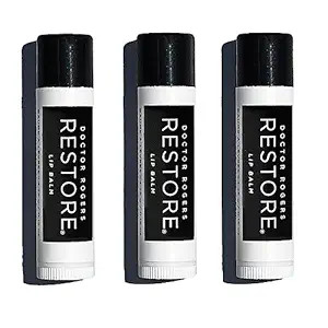 Doctor Rogers Natural Restore Lip Balm, Lip Moisturizer, Plant Based & Hypoallergenic, Dermatolog... | Amazon (US)