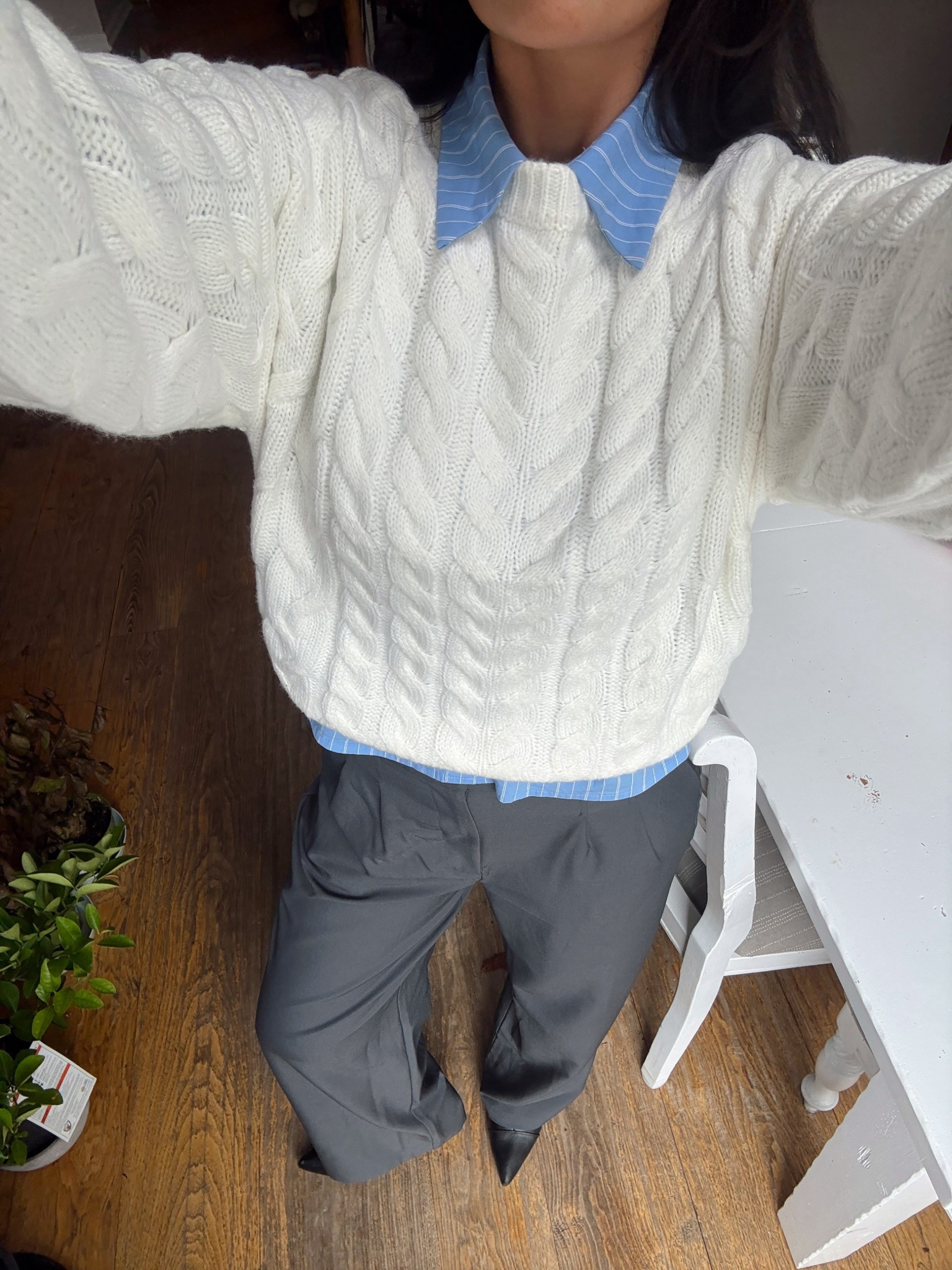 winter outfit idea for the office (coat is Zara)

#LTKHoliday #LTKWorkwear #LTKSeasonal