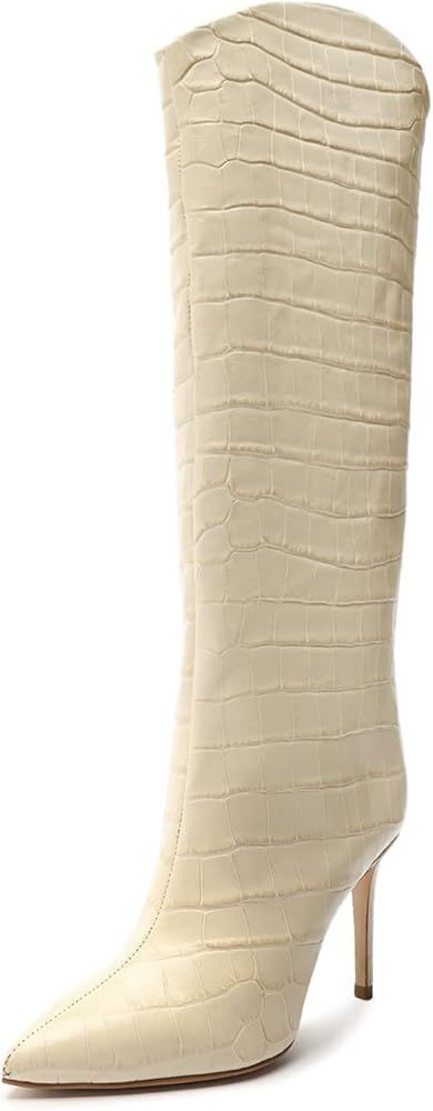 Women's Maryana Leather Dress Boot | Amazon (US)