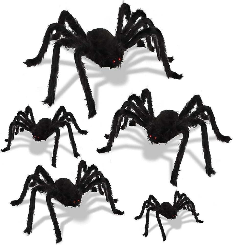Amazon.com: LOVKIZ Outdoor Halloween Decorations Giant Spider: Halloween Decorations Outdoor Scar... | Amazon (US)