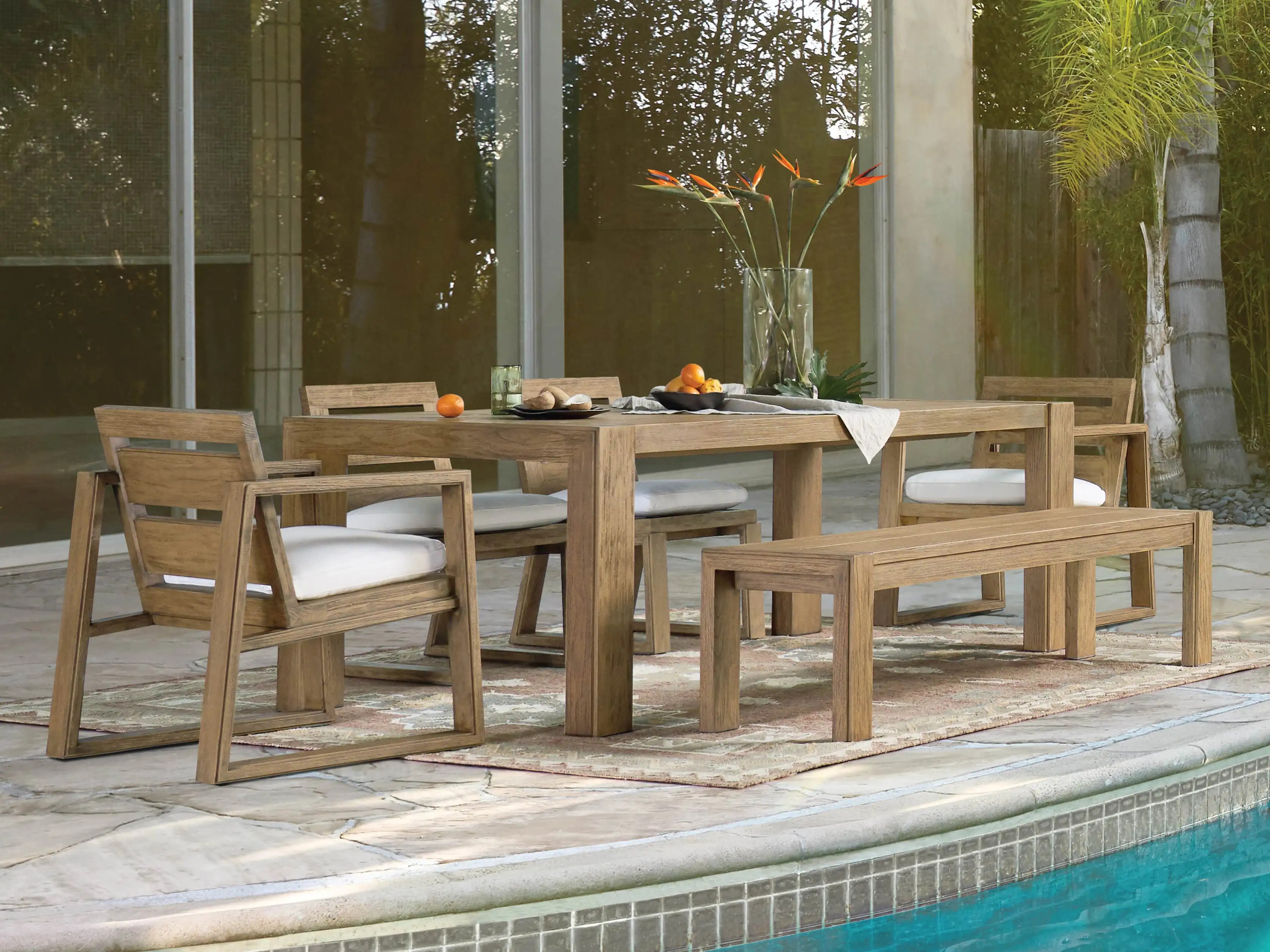 Canyon Outdoor Dining Table | Arhaus | Arhaus
