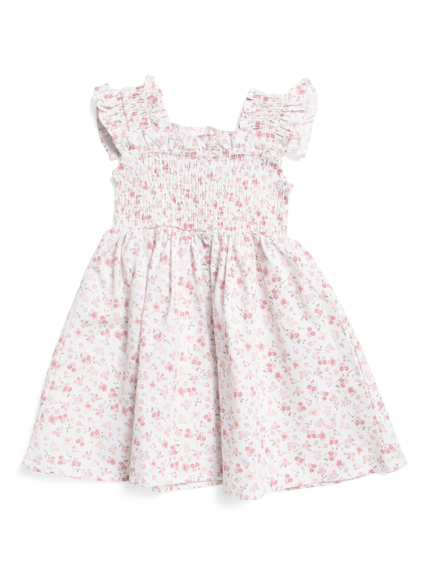 Girls Dorset Floral Smocking Lounge Dress | Little Girl Dresses | Marshalls | Marshalls