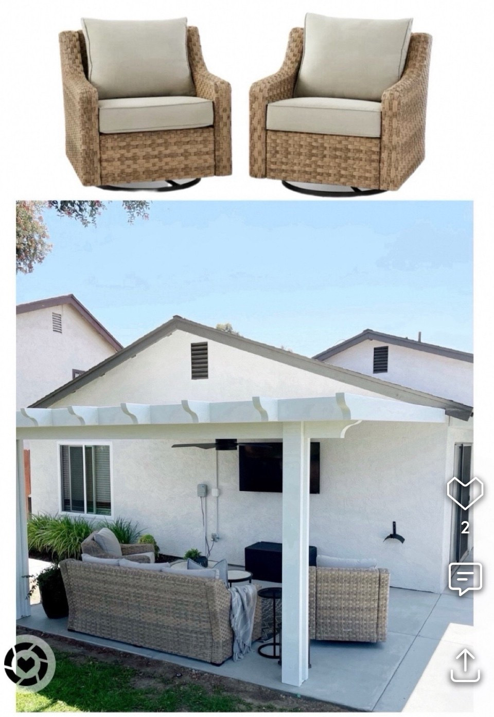 The weather is changing and it’s time to enjoy the sunshine.  I love my patio furniture from Walmart.  Great price and great quality.



#LTKHome