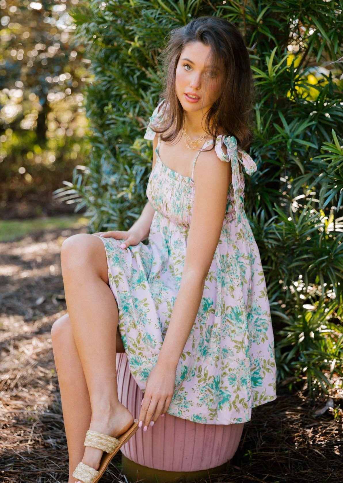 VERONA FLORAL MINI DRESS | Judith March