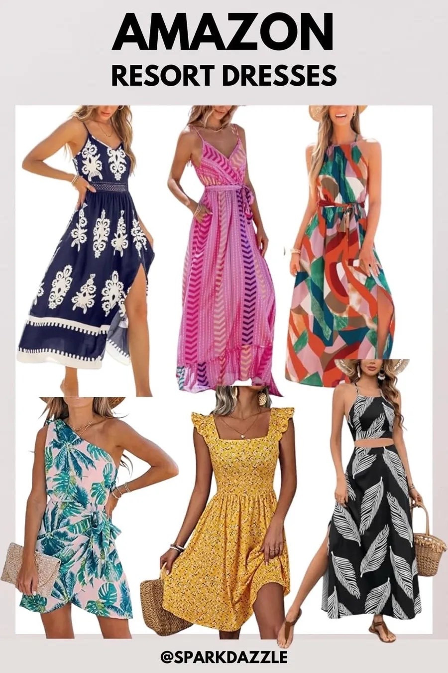 Amazon Resort Dresses for Your Next Getaway Lightweight, flowy, and effortless—these Amazon resort dresses are perfect for vacations, beach dinners, cruises, and summer nights. From bold prints to flattering silhouettes, these styles pack easily, feel comfortable, and look polished whether you’re strolling a resort, heading to dinner, or exploring on vacation. Easy throw-on dresses that still feel chic and put together. #amazonfashion #resortwear #vacationdresses #summerdress #beachdress #cruisewear #vacationoutfit #amazonfinds #resortstyle #summerfashion #womensfashion #travelstyle Spring Break vacay Wearing a small. Summer Outfits Beach resort wear inspo Beach resort outfit inspo Beach resort wear outfit inspo #amazon #amazonfashion #amazonfashionfinds #amazonfinds #amazondress #amazonspring #amazonspringoutfits #amazonspringfashion #amazonfashionspring #spring #springdresses #springdress #springweddingguestdress #springoutfits #springfashion #springstyle #vacay #easterdress #easteroutfit #vacationdress #vacation #vacationoutfits #dresses #dress #maxidresses #maxidress #floraldress #floralmaxidress #mididress #beachresortstyle #beachresortfashion #beachresortwear #beachresortdress #beachresortoutfit #beachresort #resortstyle #resortfashion #resortwear #resortdress #resortoutfit #resort #amazonsummer #amazonspring #affordablespringfashionamazon #casualspringoutfit #springcasual #affordablespringoutfit #amazonspringoutfit #springcasualoutfit #amazon #amazonbeachoutfit #amazonbeachdress #amazonsummerbeach #amazonmaxidress #amazonmaxidresses #amazonsummermaxidress #amazonspringmaxidress #affordablebeachfashionamazon #amazonbeachoutfit #casualbeachoutfit #beachcasualoutfit #beachcasual #affordablebeachvacationfashionamazon #amazonbeachvacationoutfit #casualbeachvacationoutfit #beachvacationcasualoutfit #beachvacationcasual #beachstyle #beachvacationstyle #springbohodresscasual #springbohooutfit #springbohodressoutfit #springbohodress #bohostyle #bohofashion #bohocasual #boholooks #bohowear #bohomaxidress #bohomaxidresses #bohodressmaxi #bohodressesmaxi