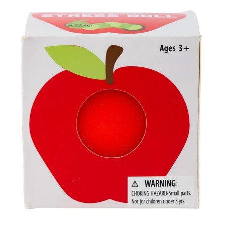 Apple Shape Stress Ball for Classroom & Office - Soft Squeeze Comfort | Walmart (US)
